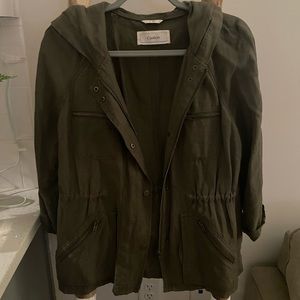 Army green jacket